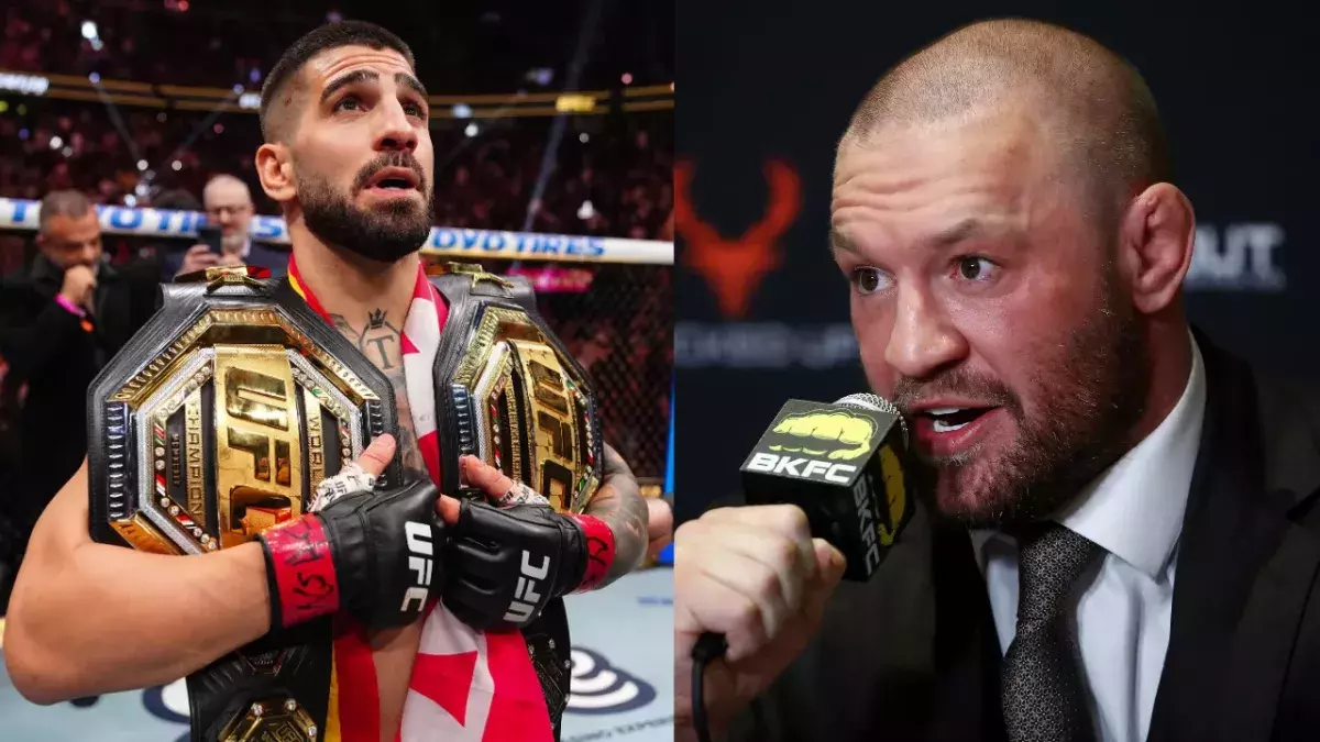 Ilia Topuria et Conor McGregor