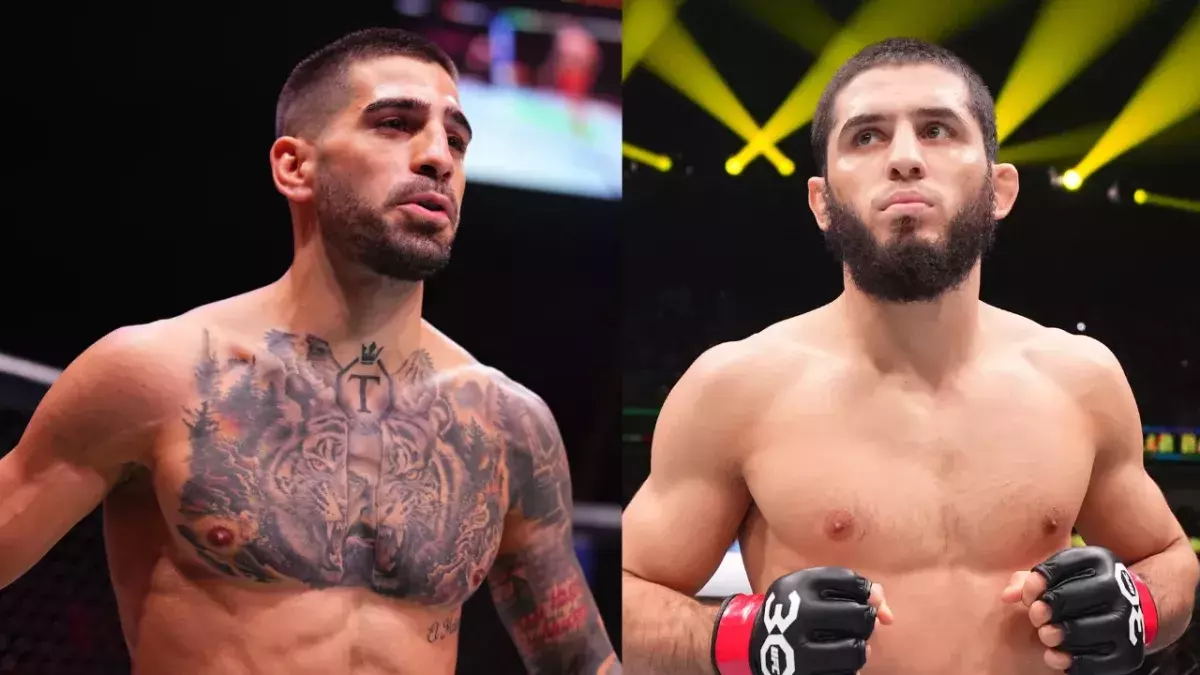 Ilia Topuria et Islam Makhachev