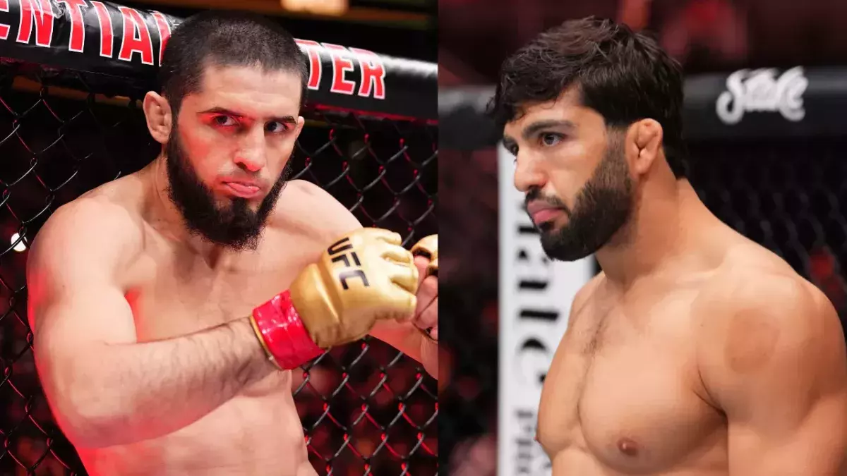 Islam Makhachev et Arman Tsarukyan