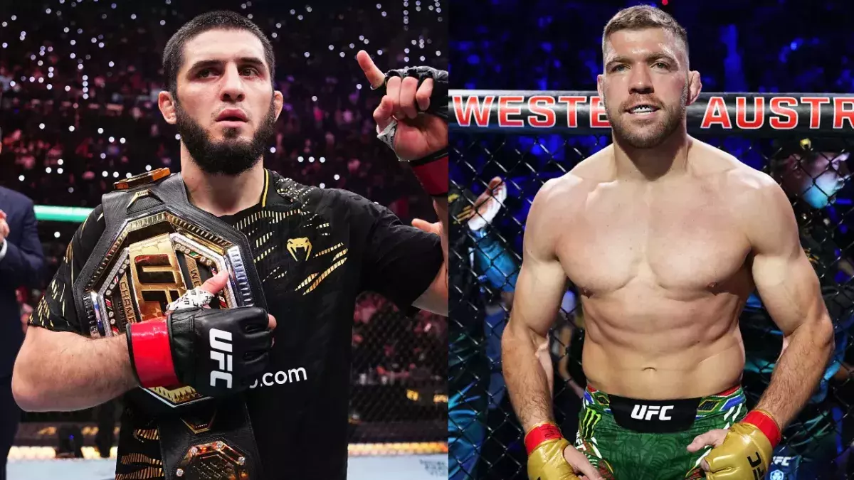 Islam Makhachev et Dricus Du Plessis