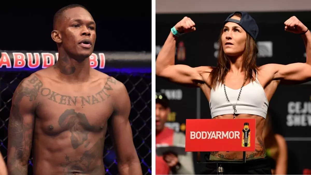 Israel Adesanya et Jessica Eye font parti des combattants de l'UFC présents sur OnlyFans. 