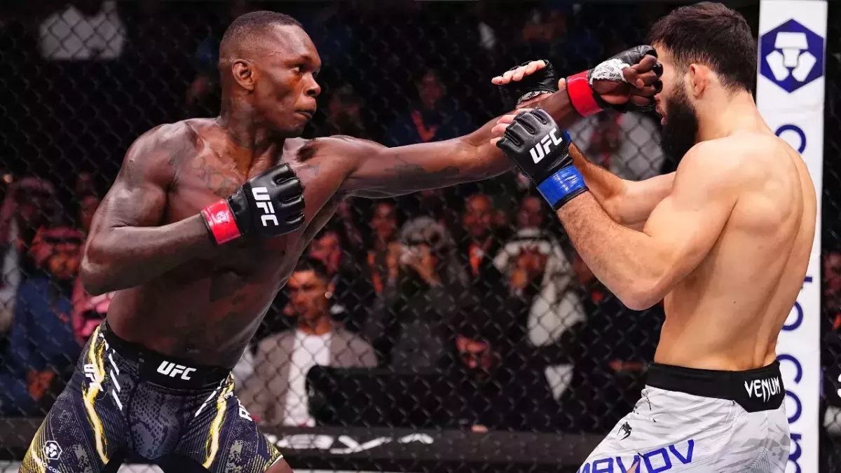 Israel Adesanya face à Nassourdine Imavov 