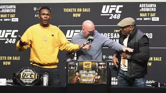 Israel Adesanya vs Yoel Romero