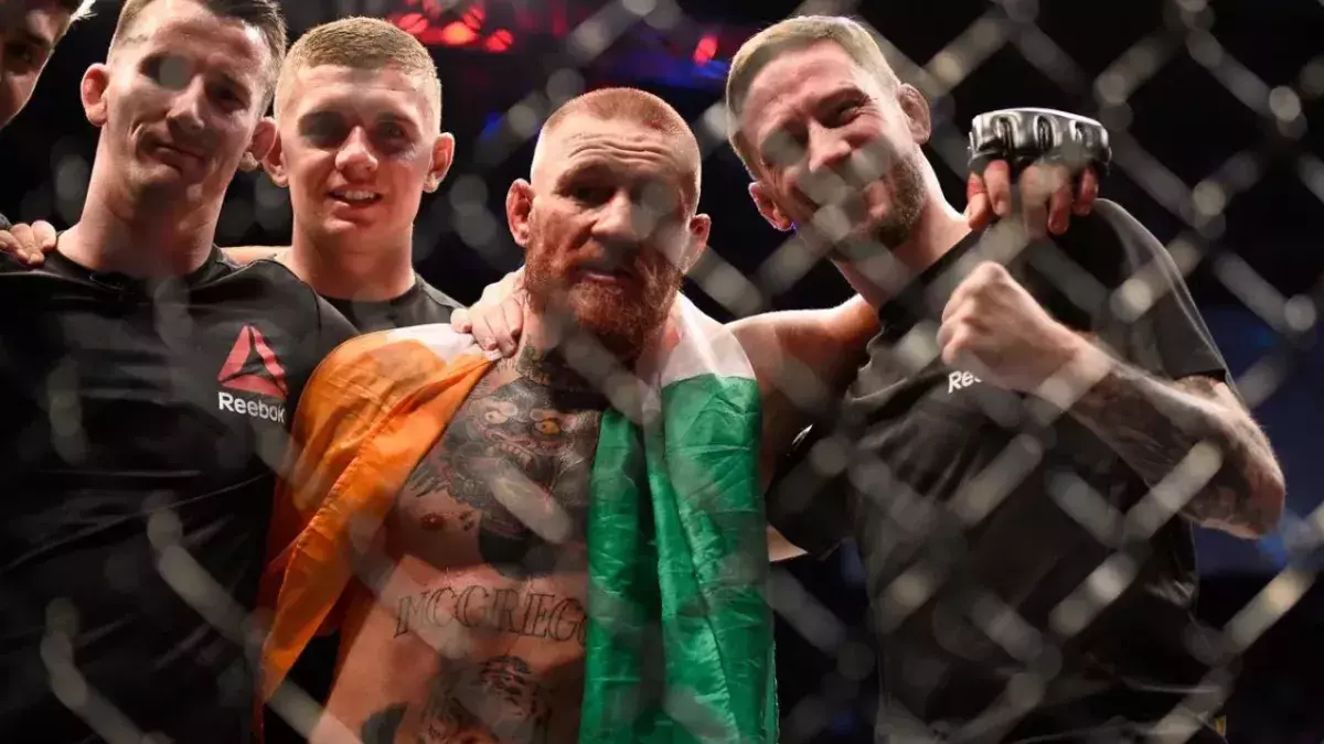 John Kavanagh a coté de McGregor à l'UFC