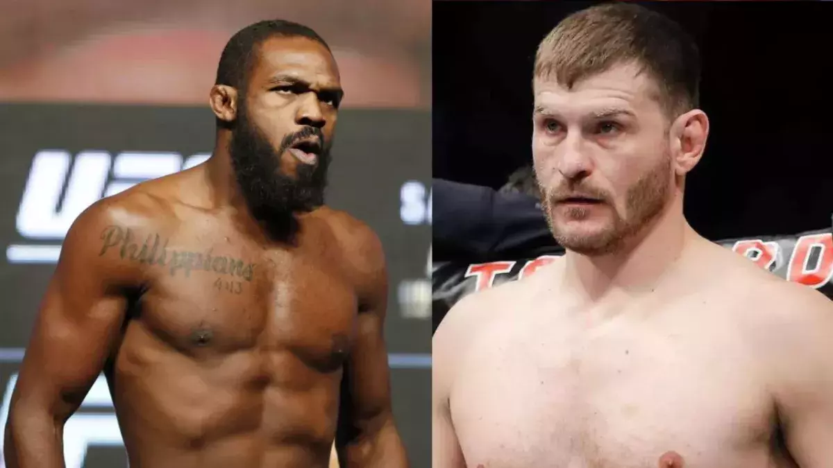 Jon Jones et Stipe Miocic