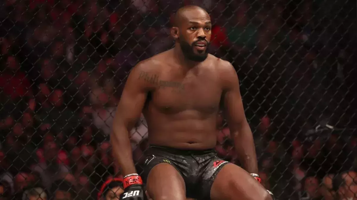 Jon Jones lors de l'UFC 239. 