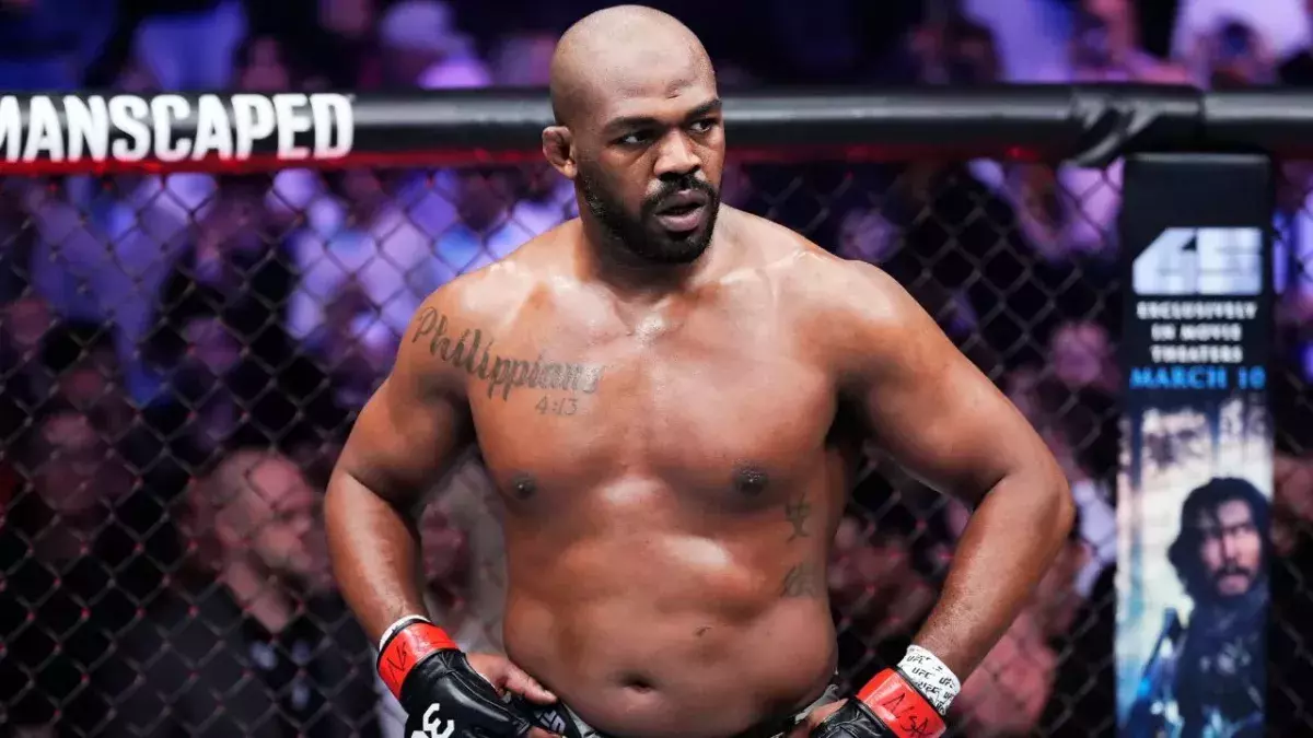 Jon Jones lors de l'UFC 285. 