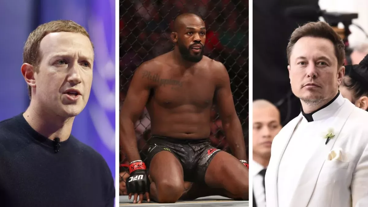 Jon Jones a pris partie dans le combat qui pourrait opposer Mark Zuckerberg à Elon Musk.