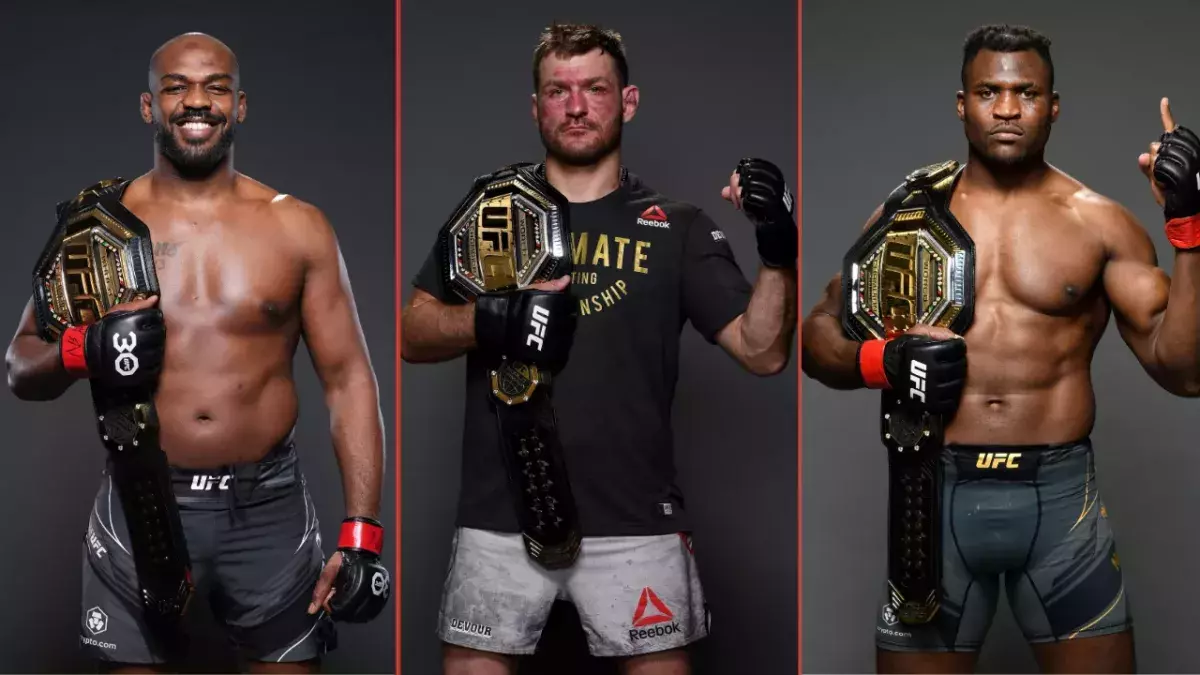 Jon Jones - Stipe Miocic - Francis Ngannou