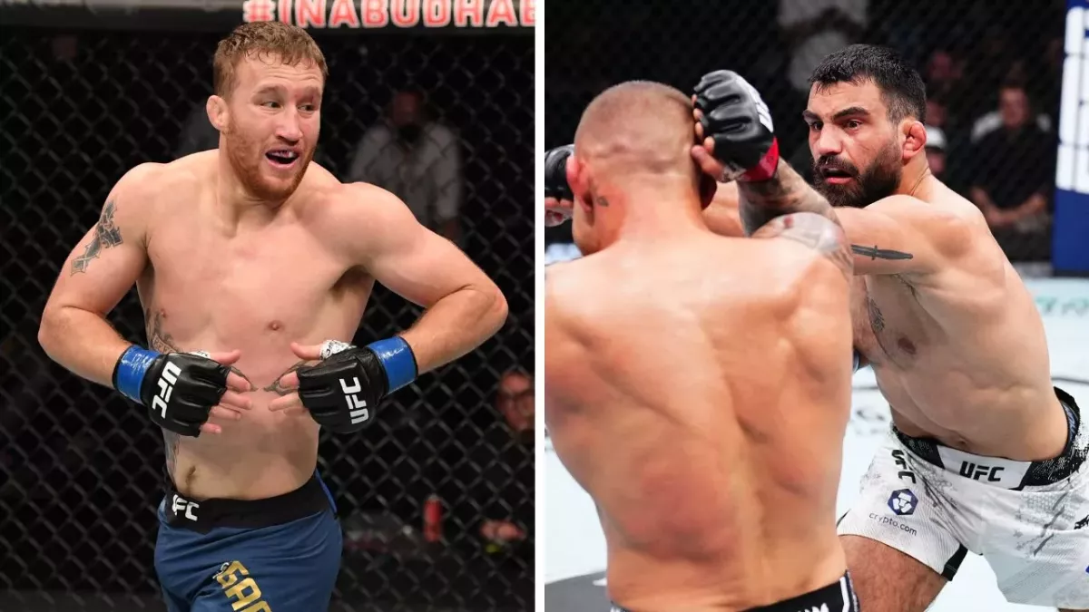 Justin Gaethje s'en est pris à Benoit Saint-Denis après sa défaite contre Dustin Poirier à l'UFC 299. 