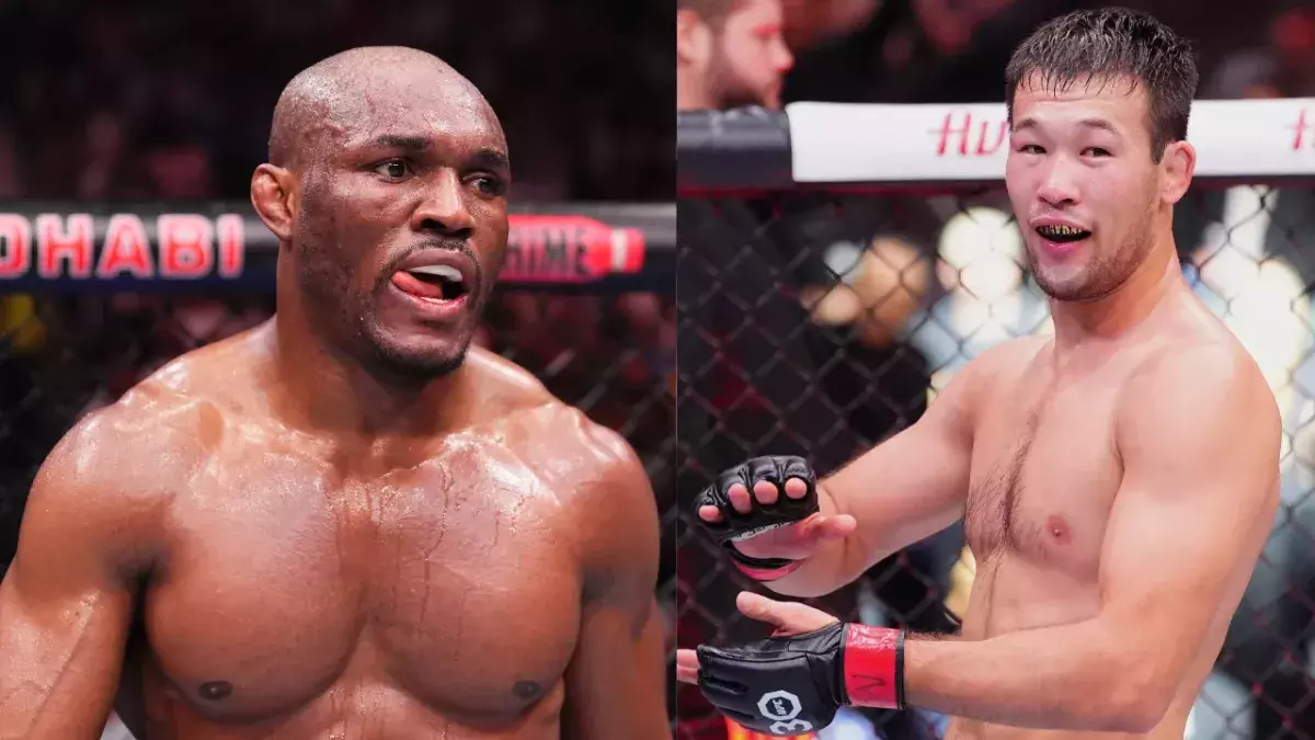 Kamaru Usman et Shavkat Rakhmonov