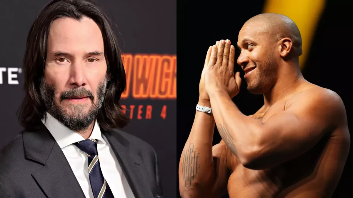 Keanu Reeves/Ciryl Gane