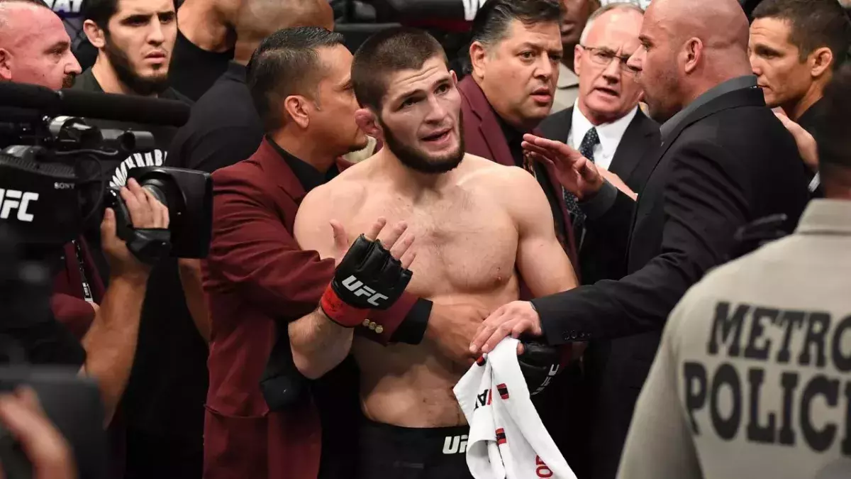 Khabib Nurmagomedov. 