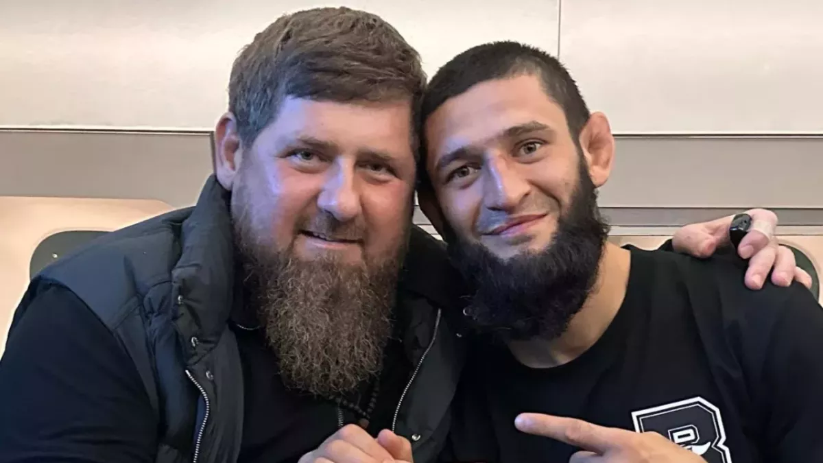 Khamzat Chimaev entretient une relation très proche avec le dirigeant Tchétchène Kadyrov