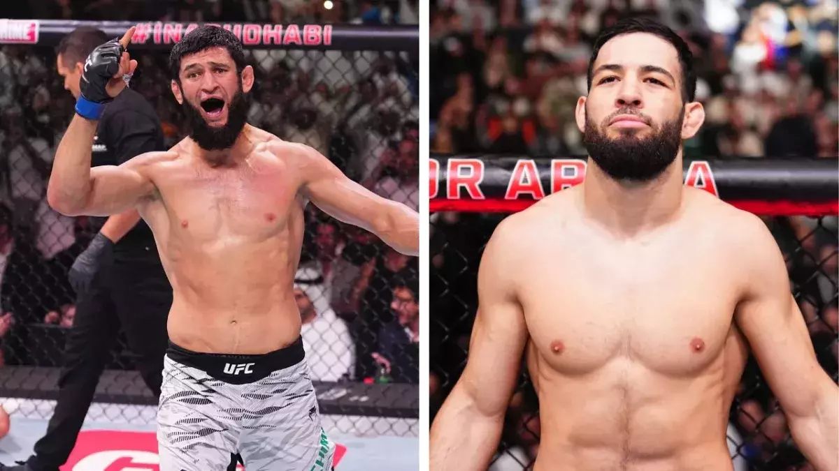 Khamzat Chimaev est passé devant Nassourdine Imavov au classement des moins de 84 kilos de l'UFC. 