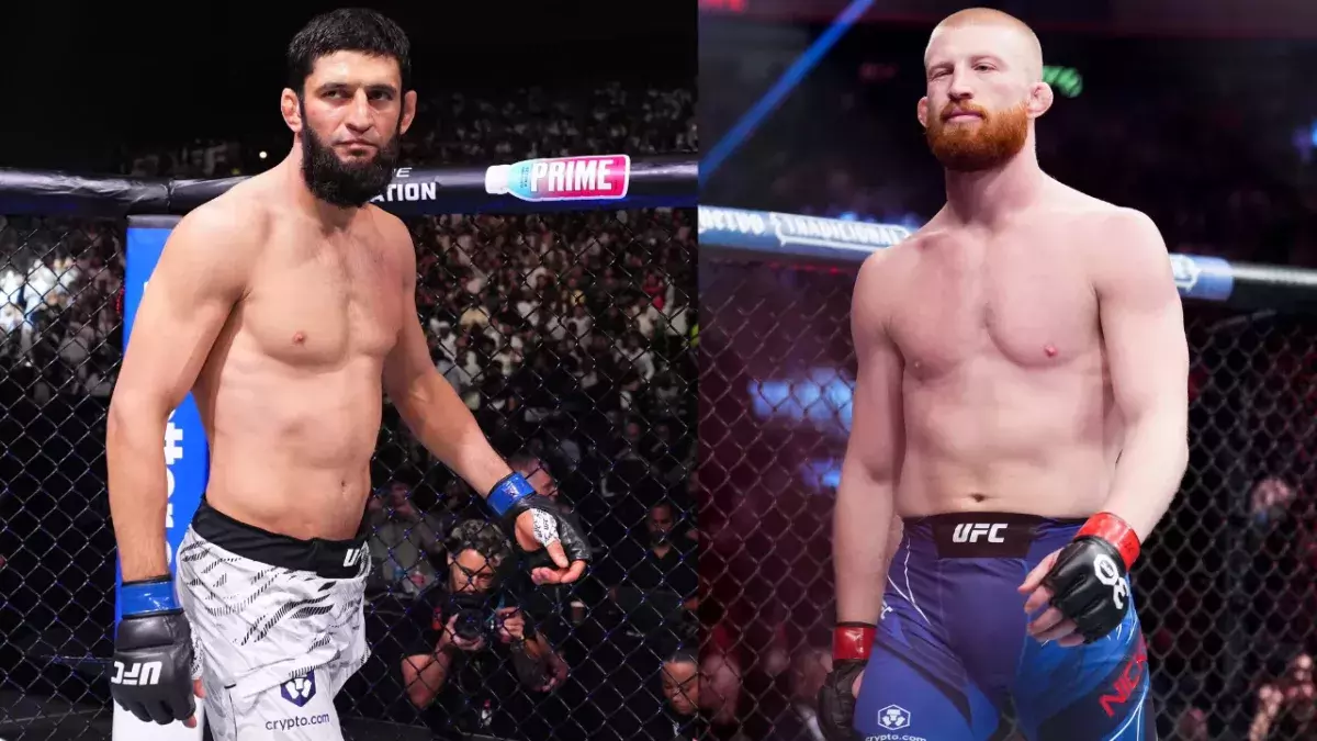Khamzat Chimaev et Bo Nickal 
