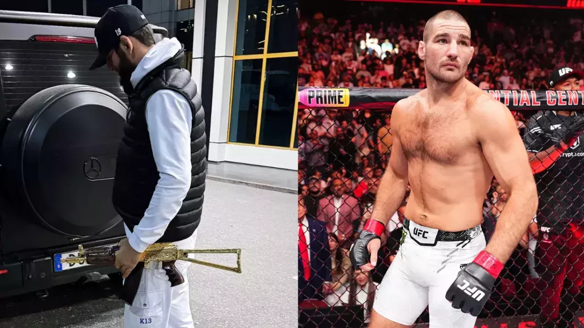 Khamzat Chimaev et Sean Strickland 