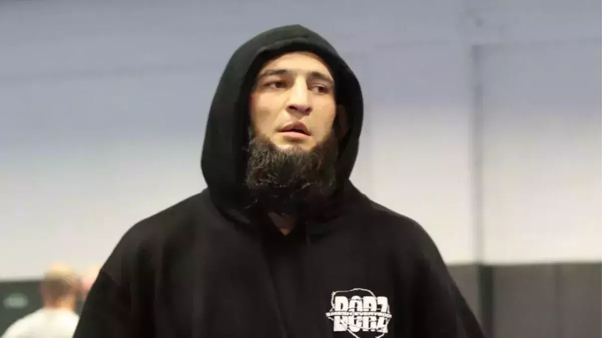 Khamzat Chimaev. 