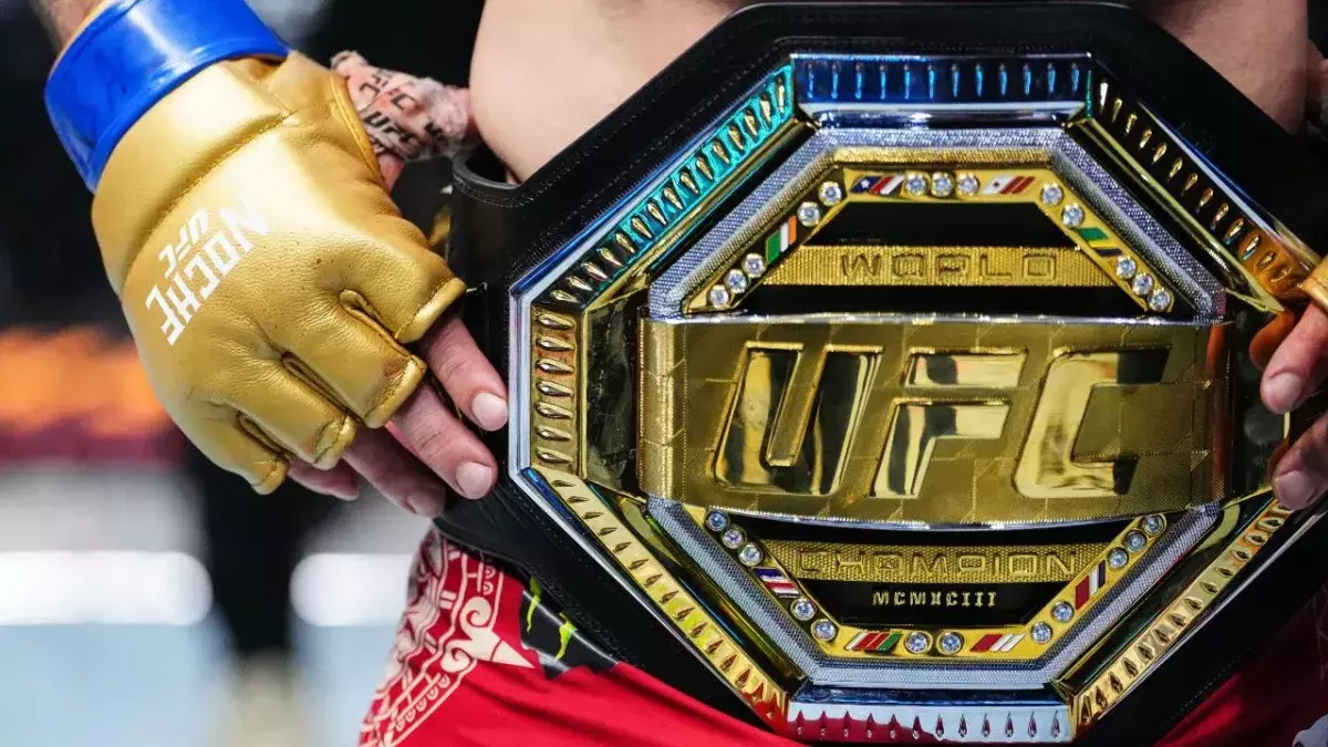 La ceinture de l'UFC.