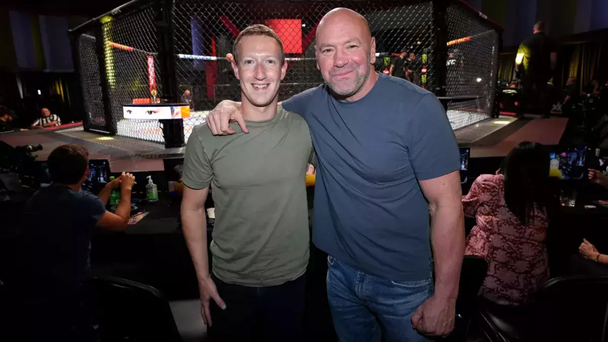 Mark Zuckerberg et Dana White