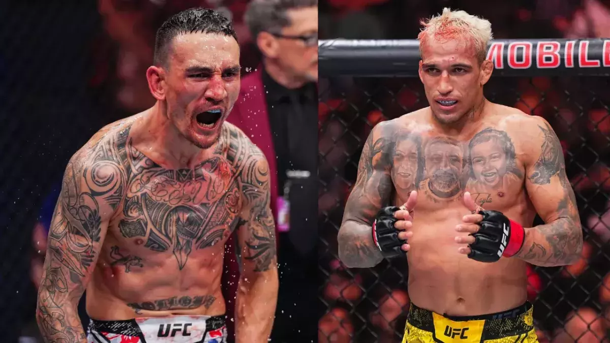 Max Holloway et Charles Oliveira