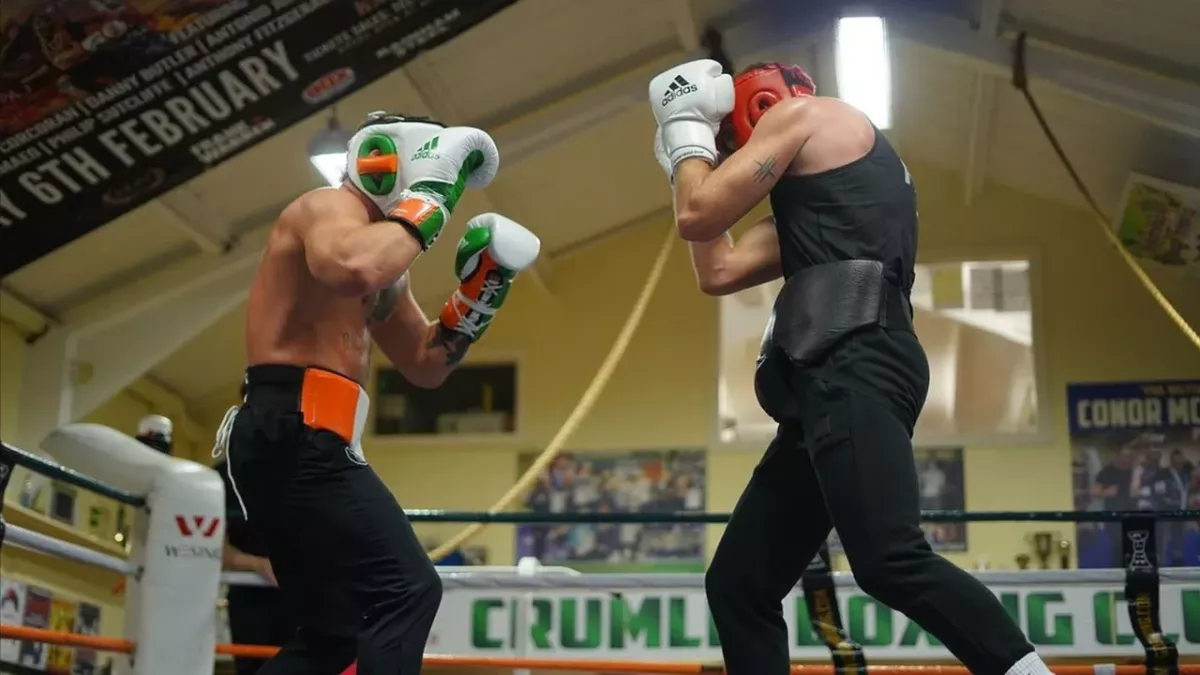 McGregor est de retour à l’entraînement