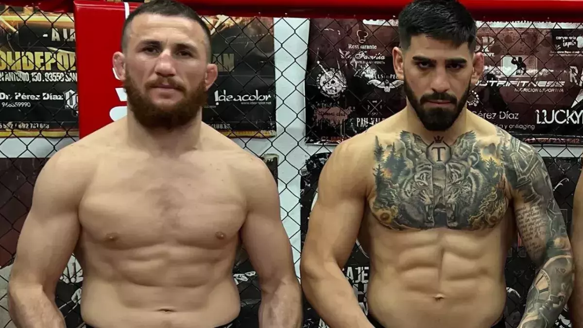 Merab Dvalishvili et Ilia Topuria