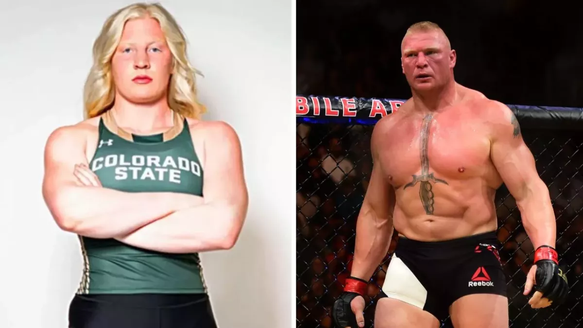 Mya Lesnar, fille de Brock Lesnar, est née en 2002. 