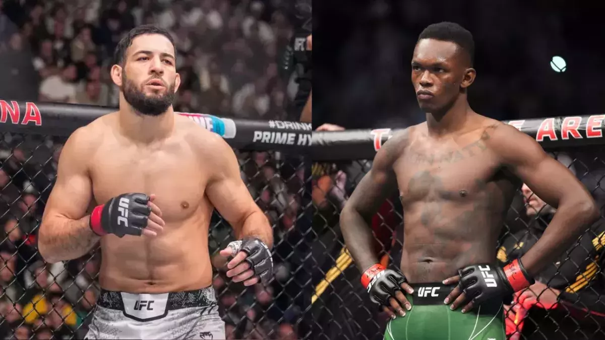 Nassourdine Imavov et Israel Adesanya