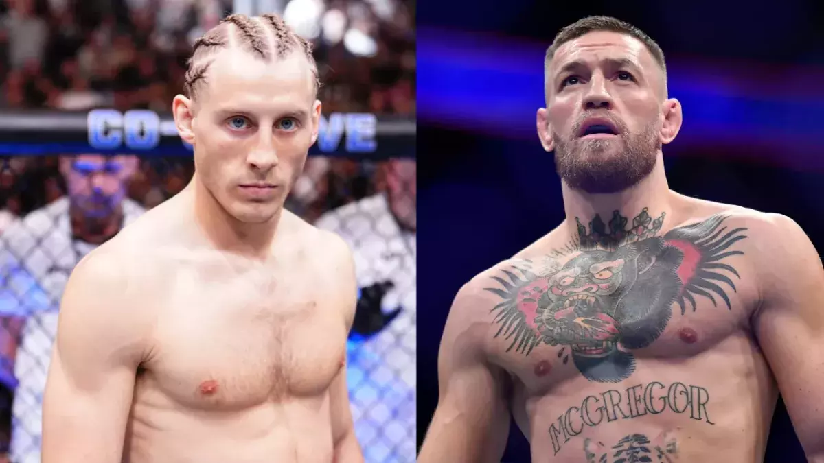 Paddy Pimblett et Conor McGregor 