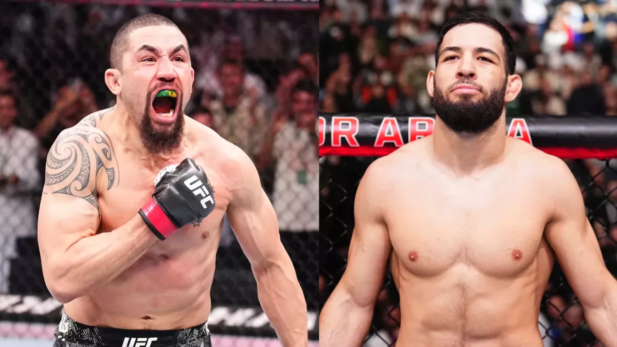 Robert Whittaker et Nassourdine Imavov