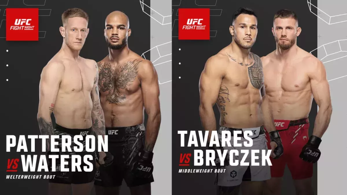 Sam Patterson vs Trey Waters et Brad Tavares vs Robert Bryczek