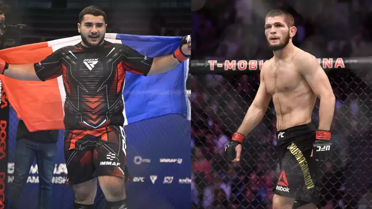 Sarguis Beloryan et Khabib Nurmagomedov