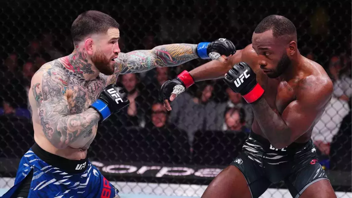 Sean Brady a soumis Leon Edwards dans le 4e round à l'UFC Londres. 