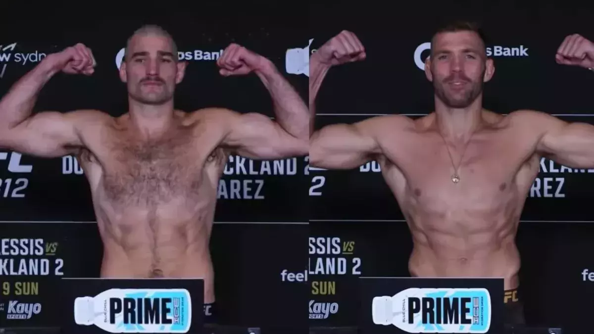Sean Strickland et Dricus du Plessis