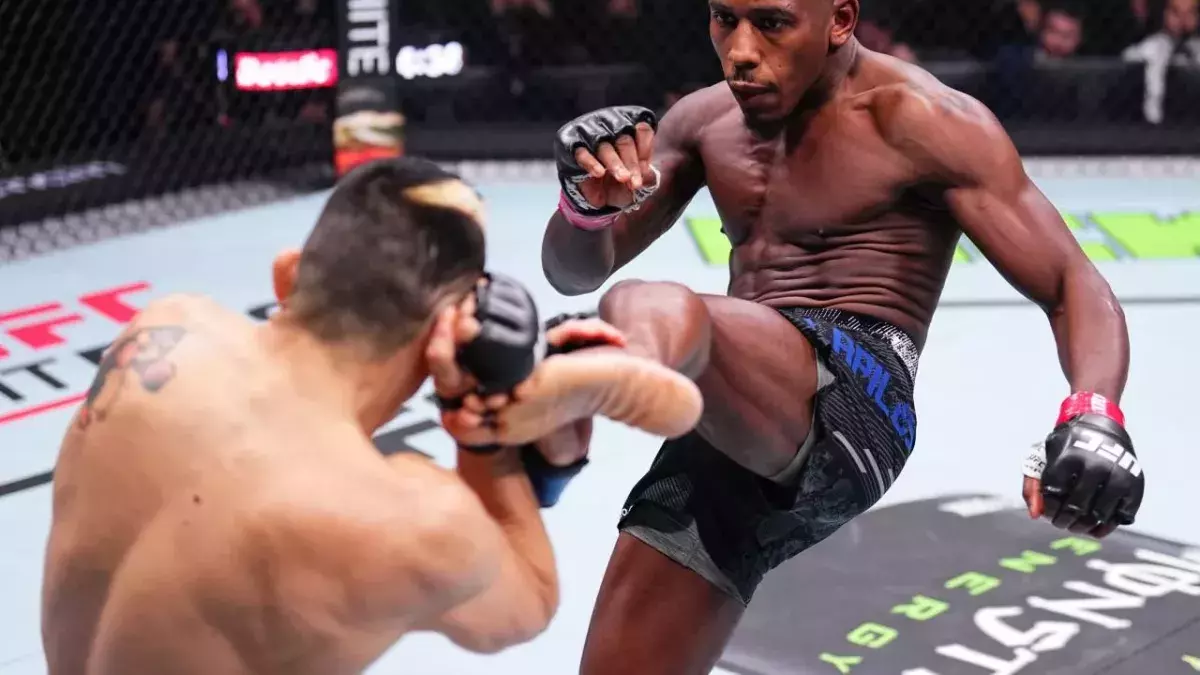 Taylor Lapilus a battu Vince Morales à l'UFC Paris 2024. 