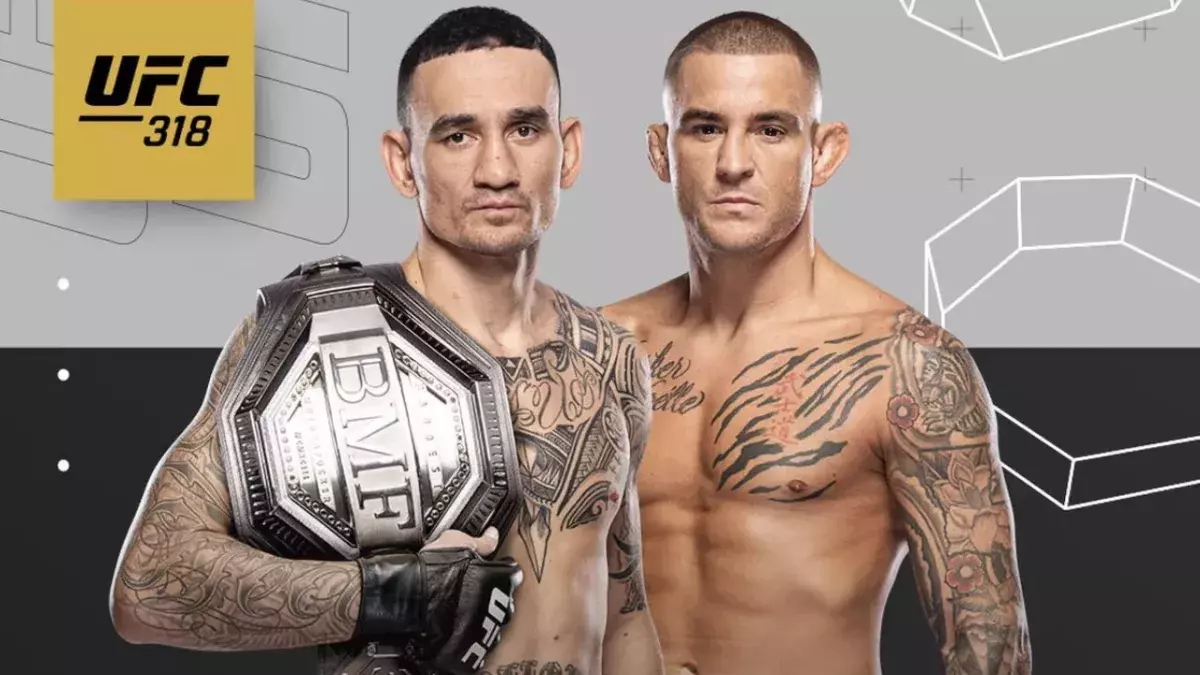 Visuel officiel de l'UFC 318