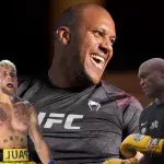 Anderson Silva, Jake Paul et Ciryl Gane 