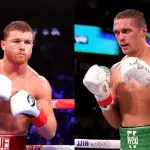 Canelo Alvarez et Oleksandr Usyk