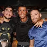 Dillon Danis, Cristiano Ronaldo et Conor McGregor en 2016