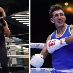 Estelle Mossely et Sofiane Oumiha seront parmi les 8 français à boxer aux JO de Paris 2024. 