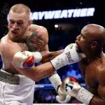 Floyd Mayweather a mis KO Conor McGregor au 10e round de leur combat de boxe