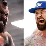 Hafþór Björnsson (La Montagne) et Eddie Hall