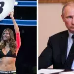 La ring girl Jiselle Arianne veut se montrer "agressive' avec Vladimir Poutine. 