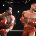 Le combat final de Rocky 4. 