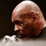 Mike Tyson, ici à l'entrainement, affrontera Jake Paul le 15 novembre. 