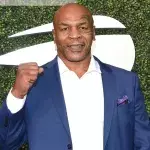 Mike Tyson lors de la cérémonie d'ouverture de l'US Open en 2018. 