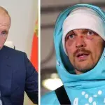 Oleksandr Usyk a rejoint l'Ukraine pour défendre son pays face à l'invasion russe. 