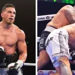 Sonny Bill Williams a été battu par Mark Hunt dans le 4ème round.