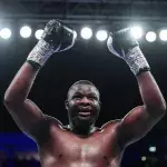 Martin Bakole est devenu numéro mondial de la catégorie des poids lourds WBA en janvier dernier.
